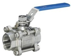 三片式短焊球閥